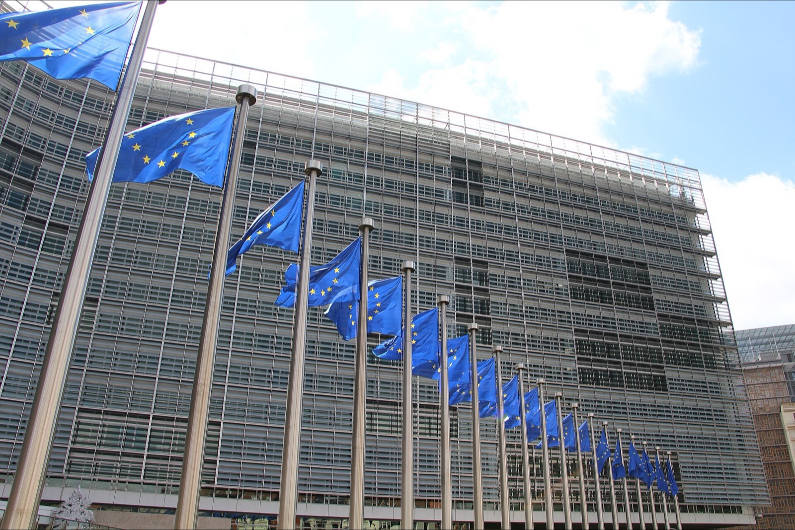 The Berlaymont building in Brussels, headquarters of the European Commission
